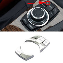 Car Multimedia CD Buttons Decorstion cover Trim Sticker For BMW 3 Series E90/ 5 Series E60/ X1 E84 2024 - buy cheap