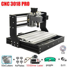 Лазерный гравер CNC3018, фрезерный гравировальный станок деревообрабатывающий с ЧПУ для ПХД, ПВХ 2024 - купить недорого