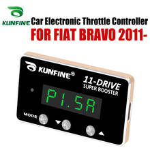 Kunfine controlador eletrônico do acelerador do carro que compete o impulsionador poderoso do acelerador para fiat bravo 2011-após o ajuste das peças acessório 2024 - compre barato
