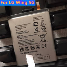 Новый оригинальный Высокое качество 4000 мА/ч, Батарея для LG крыло 5G LMF100N LM-F100N LM-F100V 2024 - купить недорого