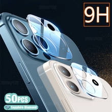 Protector de lente trasera transparente para cámara, cristal templado 9H para iPhone 13 12 mini 11 Pro Max, 50 Uds., venta al por mayor 2024 - compra barato