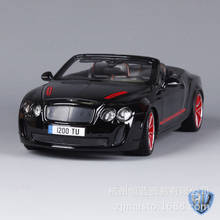 Bburago1:18 литые игрушечные модели спортивных автомобилей для Bentley ISR с рулевым колесом 2024 - купить недорого