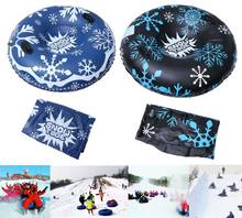 Ski Circle With Handle Inflatable Ski Circle Of Snow Tube Skiing Thickened Size Circle Snow Ski Winter Sledges Tubing for Winter 2024 - buy cheap