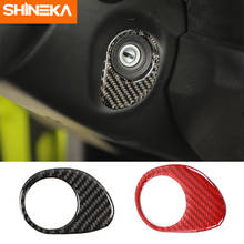 Interior Mouldings For Suzuki Jimny 2019 Carbon Fiber Car Ignition Switch Decoration Stickers For Suzuki Jimny 2019+ Accessories 2024 - buy cheap