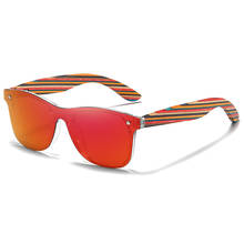 GM Color Skateboard Wooden Temples Sunglasses Women Polarized Fashion Sun Glasses Original Wood Oculos de sol masculino S5029C 2024 - buy cheap