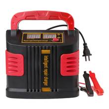 Portable  350W 14A AUTO Plus Adjust LCD Battery Charger 12V-24V Car Jump Starter 2024 - buy cheap