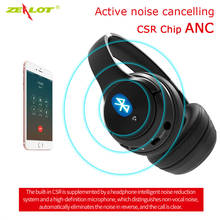 ZEALOT B36 ANC Wireless Bluetooth Earphone Active Noise cancelling HIFI Gaming Headphones Super Bass PC Stereo Headset with MIC 2024 - buy cheap