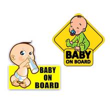 Pegatina reflectante para coche, pegatina de advertencia para Conductor, para bebé 2024 - compra barato