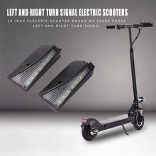 2x 10 polegada scooter elétrico luz da esquerda à direita lâmpada de sinal volta luz traseira aviso para kugoo m4 kick scooter acessórios peças 2024 - compre barato