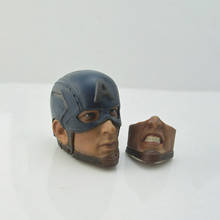 1/6 Scale U.S. Captain Steve Rogers Chris Evans Wearing a Helmet  Head Sculpt Headplay  for 12" Male Boy Action Figure Body Doll 2024 - buy cheap