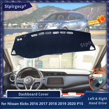 Dashboard Cover Protective Pad for Nissan Kicks 2016-2020 P15 Accessories Sunshade Carpet Dash Board Cover Carpet 2024 - buy cheap