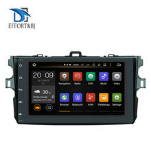 Car GPS Navigation 4+32GB Android 10.0 for Toyota Corolla 2007-2012 Auto Radio Stereo Multimedia DVD Player with RDS BT Wifi Aux 2024 - compre barato
