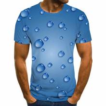 Мужская Повседневная футболка, с круглым вырезом и коротким рукавом, лето 2021 2023 - купить недорого