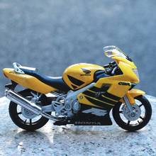 Maisto modelo de carro para bicicleta honda cbr 600f4 diecast de metal, mini coleção de brinquedos para presente, 1:18 2024 - compre barato