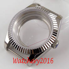 40MM Watch Parts Sapphire Glass transparent Watch Case Fit 2836 miyota 8215 NH35 NH36 Movement 2024 - buy cheap