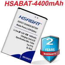 Hsabat-bateria versão mais recente de 4400mah, para lg optimus l7 ii dual p715 f5 f3 vs870 ludid2 p703 2024 - compre barato