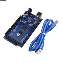 MEGA2560-Placa de desarrollo USB para arduino, MEGA 2560 R3 (ATmega2560-16AU CH340G) AVR, MEGA2560 2024 - compra barato