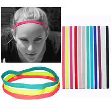 Women Men yoga hair bands Sports Headband Anti-slip Elastic Sweatband Football Yoga Running biking Headband 2024 - buy cheap
