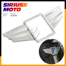 Motorcycle Chrome Wings Logo Trim Case for Piaggio Vespa Super Sport 2010-2014 Super 300 2024 - buy cheap