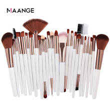 MAANGE 25pcs Makeup Brushes Set Beauty Foundation Power Blush Eye Shadow Brow Lash Fan Lip Concealer Face MakeUp Tool Brush Kit 2024 - buy cheap