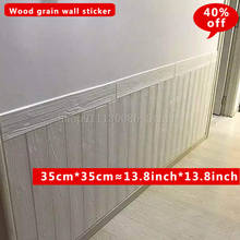 3d Wall Stickers Wallpaper Self-Adhesive Wood Grain Wall Sticker Wallpaper Waterproof Moisture-Proof Foam Brick Pattern Home Dec 2024 - buy cheap