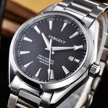 Corgeut 41mm Automatic Mechanical Watch Men Luxury Calendar Clock Sapphire Glass Luminous Waterproof Wristwatch Men 2024 - buy cheap