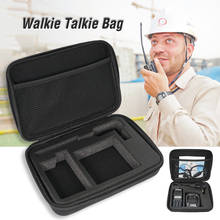 Venda quente walkie talkie caso carring bolsa caixa de armazenamento para baofeng UV-5R UV-82 uv82 bf-888S cb presunto rádio lançamento caça saco 2024 - compre barato