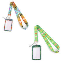 FD0198 Dance Yoga Card Sets Lanyard Neck Strap Rope For Mobile Cell Phone ID Card Badge Holder With Keychain Keyring 2024 - buy cheap