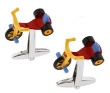 Gemelos de bicicleta para hombre y niño, diseño de juguete para niño, Color rojo, de latón, venta al por mayor y al por menor 2024 - compra barato