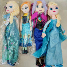 1pc 40CM 50CM Elsa Anna Brinquedos Plush Toys Stuffed Toys Stuffed Dolls  Children gift kids toys Nano Dolls 2024 - buy cheap