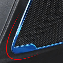 Car Door Speaker Audio Ring Cover Trim Interior Door Stereo Speaker Audio Ring Cover for Ford Focus 3 MK3 4 MK4 2012 - 2018 2024 - buy cheap