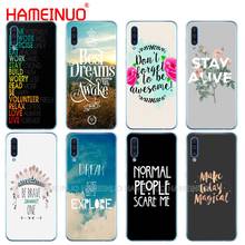 Funda de silicona para teléfono Samsung Galaxy S10 E PLUS A10 A20 A30 A40 A50 A70 A10E A20E M20, con citas motivacionales 2024 - compra barato