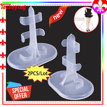 Wholesale 2Pcs/lot Transparent 1/6 Doll Display Stand Rocks Leg Support Style Holder Stander Base Model Plastic F12" Doll Figure 2024 - buy cheap