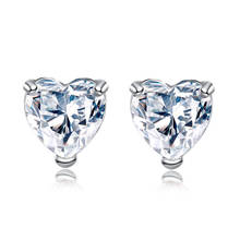 Personality Fashionable And Luxurious Round Stud Earrings Female CZ Jewelry Women's Stud Earrings Jewelry Gifts 2024 - buy cheap