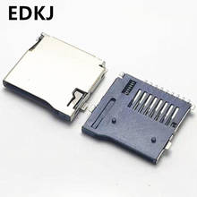 Conectores de ranura para tarjeta Micro SD de 9 pines, 10/100 piezas, T-Flash, tamaño de estilo común, ranura para tarjeta TF, Pop-up 2024 - compra barato