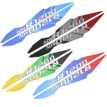 Etiqueta engomada de la flor del pico delantero de la motocicleta R1200GS ADV logo sticker para BMW R1200 GS ADV R 1200GS ADV 2014-2018 2024 - compra barato