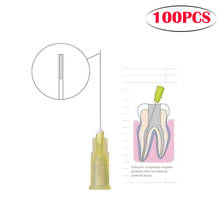 100pcs Dental Endo Irrigation needle tip 30G End-Closed Side Hole Endo Syringe tips Root Canal Washing Needle Tip 2024 - buy cheap
