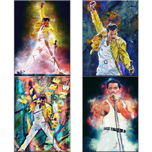Soul Singer Freddie Mercury-pintura de diamante, bordado de diamantes cuadrados/redondos, decoración del hogar, Kits de punto de cruz, arte de pared 2024 - compra barato
