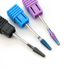 1pcs Rainbow Blue Nail Drill Bit Cutters for Manicure Cuticle Burr Milling Cutter for Pedicure Nails Accessories Tools 2024 - buy cheap