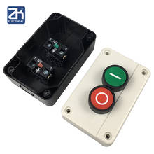 1pc Push Button Station Switch Plastic Enclosures Remote Start Stop Motor Solenoid Ip55 Button Box Momentary Switch 2024 - buy cheap