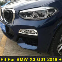 Lapetus-luces antiniebla delanteras para BMW X3 G01 2018-2020, accesorios de ABS, embellecedor de luz antiniebla, embellecedor de bisel, estilo de guarnición 2024 - compra barato