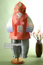 Korean Traditional Hanbok for Baby Boy Birthday Party Korean National Kid Dolbok  Asian Dress 2024 - buy cheap