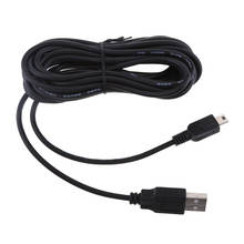 Cable de carga rápida Premium 5V 2A Mini USB, enchufe de cabeza directa, DVR, GPS, 3,5 metros 2024 - compra barato