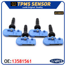 Sensor de Monitor de presión de neumáticos TPMS para Opel Buick Enclave Cadillac CTS SRX XTS Escalade GMC Acadia 433MHZ 13581561 2024 - compra barato