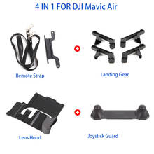 DJI-conjunto de accesorios de aire Mavic, equipo de aterrizaje y controlador, protector de pulgar y lente Sunhood para AIR drone Mavic 2024 - compra barato
