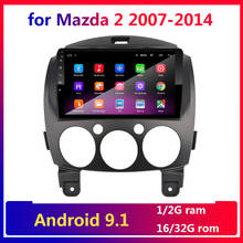 Android 9.1 2 Din 9 inch Car Multimedia for Mazda 2 2007 2008 2009 2010 2010 2011 2012 2013 2014 2din Auto GPS Radio 2024 - buy cheap