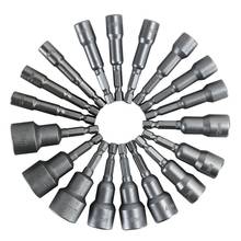6-19mm Hex Socket Sleeve Nozzles 1/4" Drill Bits Adapter Electric Screwdriver Strong Magnetic Nut Driver Tool Set New 2024 - buy cheap