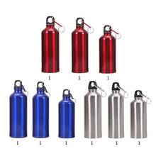 Portable Water Bottle Outdoor Exercise Plastic Bike Sports Water Bottles Drinking Aluminum Material  400ml 500ml 600ml 2024 - buy cheap