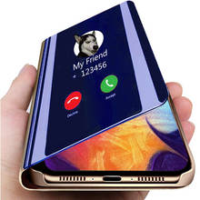 Зеркальный флип-чехол для Huawei P40 Lite P20 P30 Pro Mate 20 Lite Y6 Y7 P Smart 2019, чехол для Honor 20 8X 10i 8A 10 9 lite 9X, чехол 2024 - купить недорого