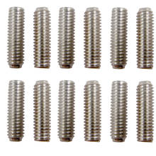 Pack of 12 Iron Bridge Tailpiece Saddle Height Adjustment Screws Dia. 2.5mm for Electric Guitar Parts Silver 2024 - buy cheap